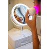 Vio Beauty Mirror with UV Light Product Cleansing Drawer