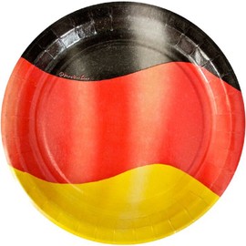 Pohly Party Set Germany 10 Plates, 10 Cups and 20 Napkins
