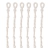 6 Pcs Macrame Plant Hanger Braided Cotton Rope Adjustable Hanging