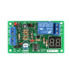 Timer Relay Delay LED Display Countdown Timer DC 12 V Adjustable Switch Module Relay On/Off Switch Module
