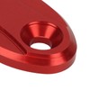 2pcs Motorcycle Rearview Mirror Base Cover Aluminum Alloy Windscreen Mirror