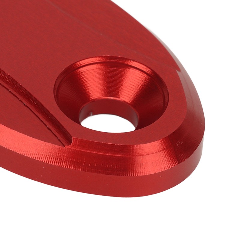 2pcs Motorcycle Rearview Mirror Base Cover Aluminum Alloy Windscreen Mirror