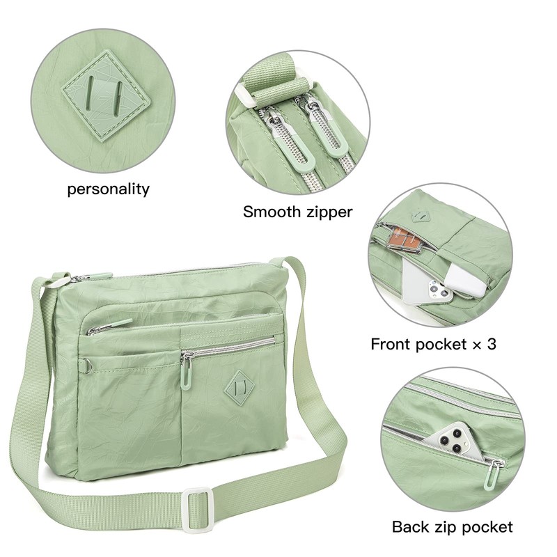 ETidy Crossbody Bag For Women Waterproof Lightweight Casual Shoulder Handbag