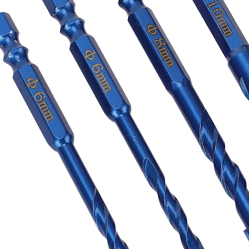 5Pcs Crooked Head Eccentric Drill Special High Strength Twist Bit