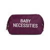 Childhome Baby Necessities Toiletry Bag in Aubergine 27 x 13