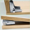 4 Pcs Folding Table Legs, 90 Degree Self Locking Foldable
