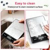 Alyvisun Digital Kitchen Scales, 5kg-1g Electronic Cooking Scales with 6