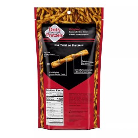 Pretzels Dot's Homestyle, retorcidos de pretzel sazonados originales, bolsa tamaño familiar de 16 oz