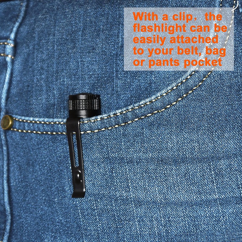 10 Pack Small Mini LED Flashlight Handheld Pen Light Flashlight