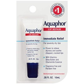 Aquaphor Tamaño de reparación de labios, 0.35 onzas (paquete de 3)