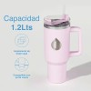 Termo Purificador Filtro De Agua Portable 1.2lts Diseño 2en1