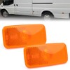 ROBUST 2 Pcs Side Marker Light Lamp Lens for Ford