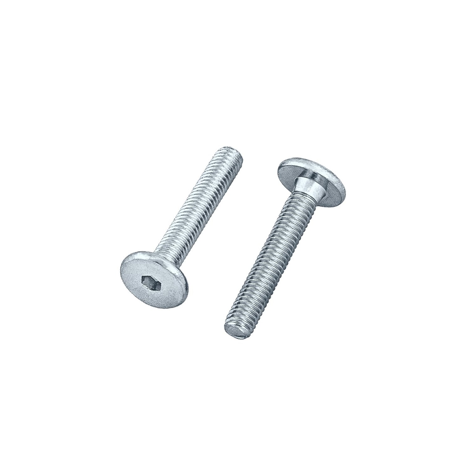 HEXATON Hexagon Socket Head Screws Full Thread M6 x 25 mm Pack of 50 ...