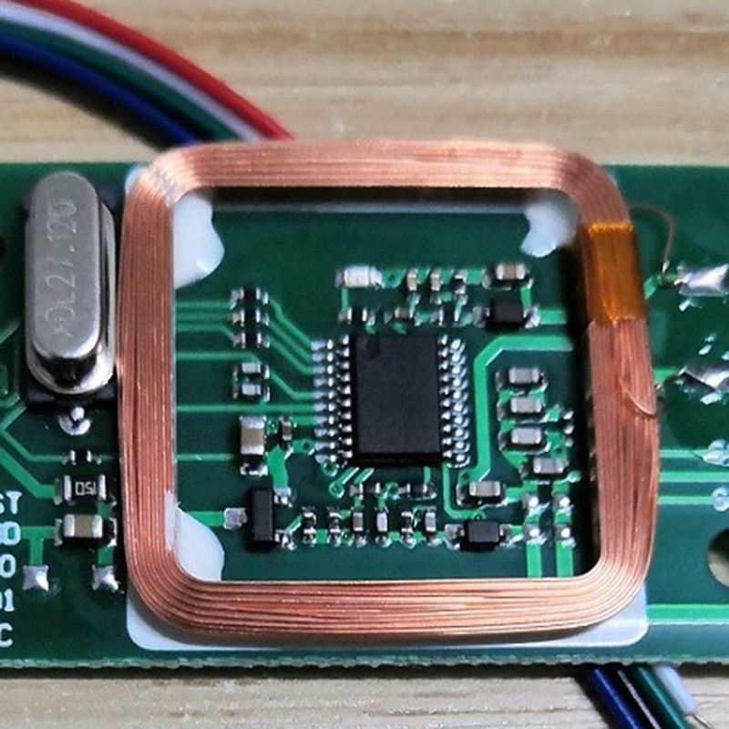 Aswalling Uart Interface RFID Card Reader Module Mini 5V Dual