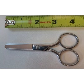 Gingher Scissors 4 Inch Rounded Pocket Shears Italy Blunt Tip