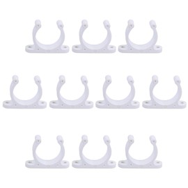 AB Tools 10 PACK 45mm Polyamide Tube Storage Clip Paddle Boat Hook Pole Tool Plastimo