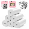6 Rolls Thermal Printer Paper for Kids Instant Print Camera,