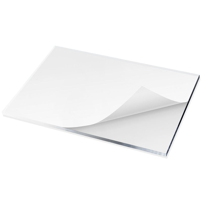 Pixly® Crystal Clear Acrylic Perspex Plastic Sheet | Transparent |