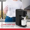 Holstein Housewares 2-in-1 Single Serve Coffee Maker, Dual Brew, Compatible