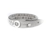 B. Belt Leather Bracelet 21 cm - Light gray