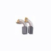 CGOLDENWALL Replacement Carbon Brush of Electric Grain Mill Grinder (Applicable