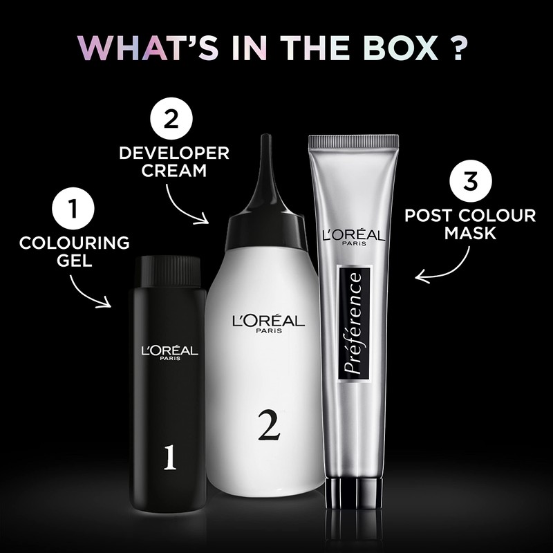 L'Oréal Paris Préférence Vivids Permanent Hair Colour, 8.624 Bright Red