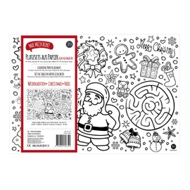 12 place mats Christmas for colouring, Christmas placemats for colouring, children's activity Christmas, gift idea Christmas, Mal Mich colourful