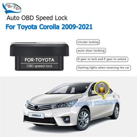 Forten Kingdom OBD Car Door Auto Speed Lock Unlock Intelligent Device Module Accessories for Corolla 2009-2021 Plug and Play