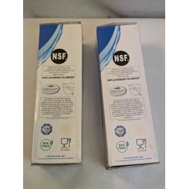 IcePure 2x Lot: ICEPURE RWF0900A Refrigerator Water Filters, Replacement for RWF0900A-S
