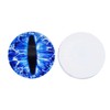 Julie Wang 10MM 100PCS Dragon Eyes Glass Cabochon Eye for