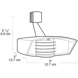 RAB STL110W-LED/277 Stealth 110° View Sensor, 277 Volts (White)