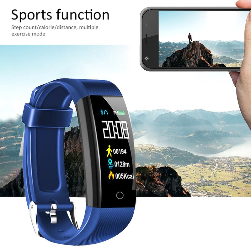W6 Smart Bracelet Healthy Step Count Sports Watch Multifunction Smart