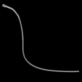 Enwye 10Pcs/Set Fly Fishing Loops Connector Line, High Tensile Braided Wire Durable Connector Cable for Fly Fishing Accessory 30 LB（White）