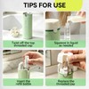 4-in-1 Travel Dispenser with Pump, Four 30 mL Refillable Bottles
