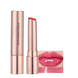 Moisturizing Lip Balm, Nude Sheer Pink Lipstick Hydrating Tinted Lip Gloss, Long Lasting Waterproof Liptint Balm Natural Non-Stick Lips Oil Stain,Glossy Lipcolor Juicy Finish for Dry Cracked Lips-06