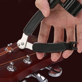 String Winder, Peg Winder, Guitar String Replacement, Guitar String Cutter, 3-in-1 String Nipper, Guitar String Winder, Peg Turner, Guitar Peg Winder with Nipper, Multifunctional Tool, Acoustic Guitar Accessories