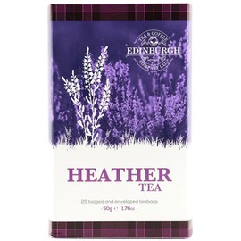 Edinburgh Tea and Coffee Company Heather Blossoms Tea African and Assam Black Tea Scottish Blend Hot Drink 25 Tea Bags