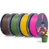 SUNLU PLA+2.0 3D Printer Filament Bundle, 4KG Upgrade PLA+ Filament