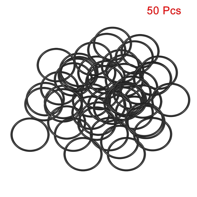 uxcell Nitrile Rubber O-Rings 18mm OD 16mm ID 1mm Width,