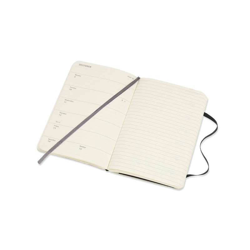 Moleskine 18 Months Agenda Weekly 2019/2020, Academic Diary with Soft
