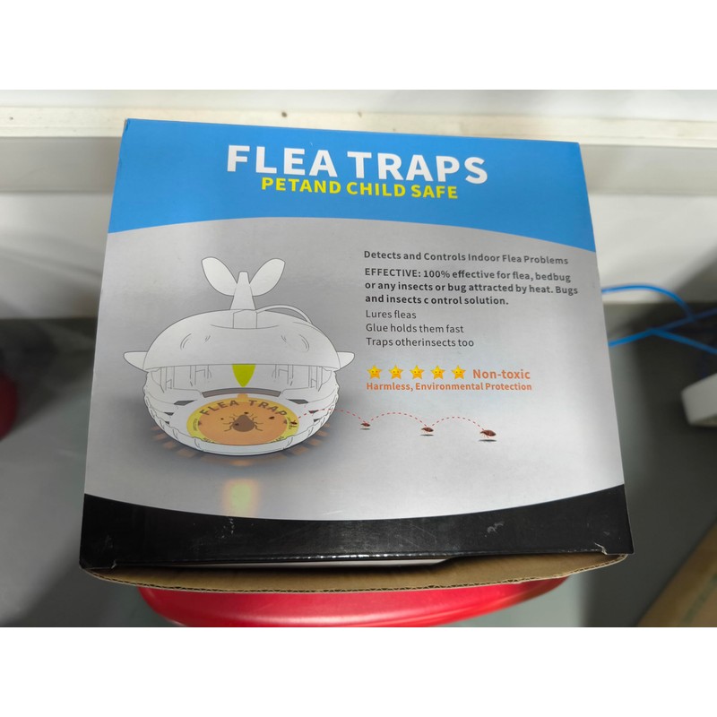 2 Packs Flea Traps for Inside Your Home, Flea Trap