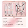 FAMILIFE Juego de manicura profesional, 11 cortaúñas para mujer, kit