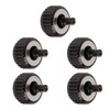 5pcs Watch Crown Steel Watch Head Repairing Parts Replacement Accessories