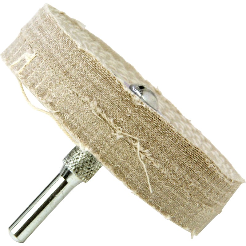 SK11 Cloth Buff with Shaft 3.0 inches (75 mm)