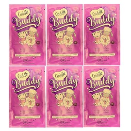 Dresdner Essenz Cuddle Buddy Bath Foam for Cuddly Friends 6 x 60 g Pack of 6
