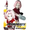 Bandai Naruto Anime Heroes Haruno Sakura Toy Action Figure Bundle