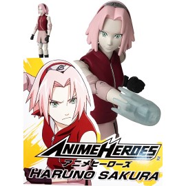 Bandai Naruto Anime Heroes Haruno Sakura Toy Action Figure Bundle My Outlet Mall