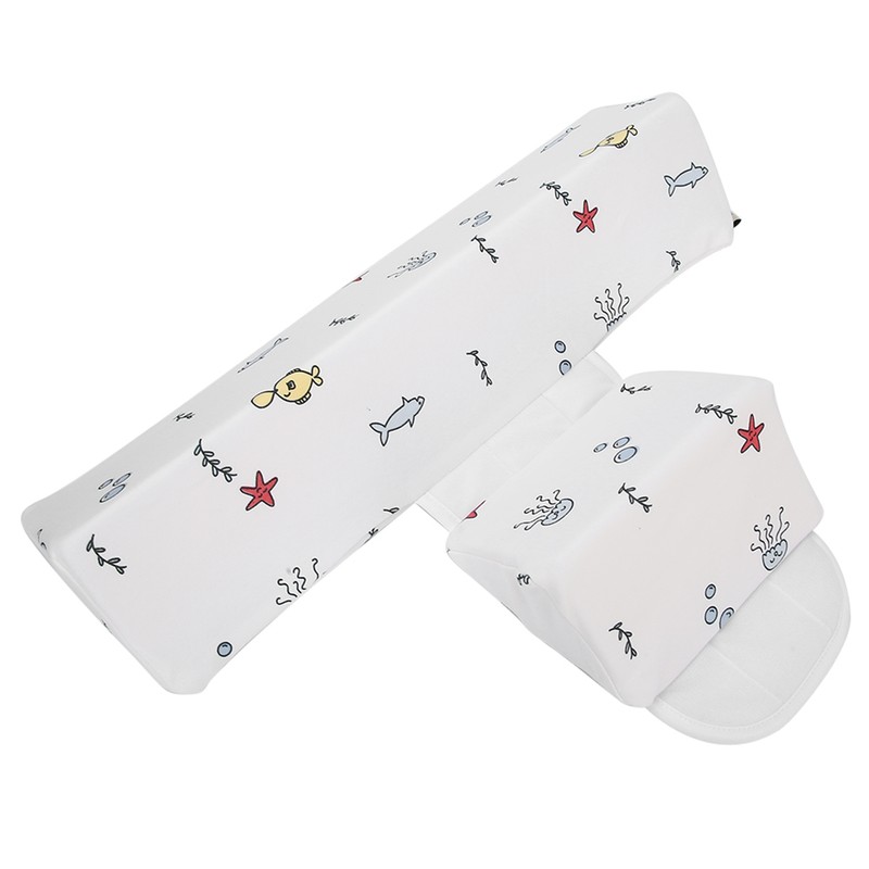 Baby Sleeping Pillow Ergonomic Newborn Head Pillow Soft Detachable Infant