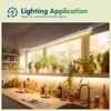 FREELICHT 2 Pack 4FT LED Grow Light, 40W (250W Equivalent),
