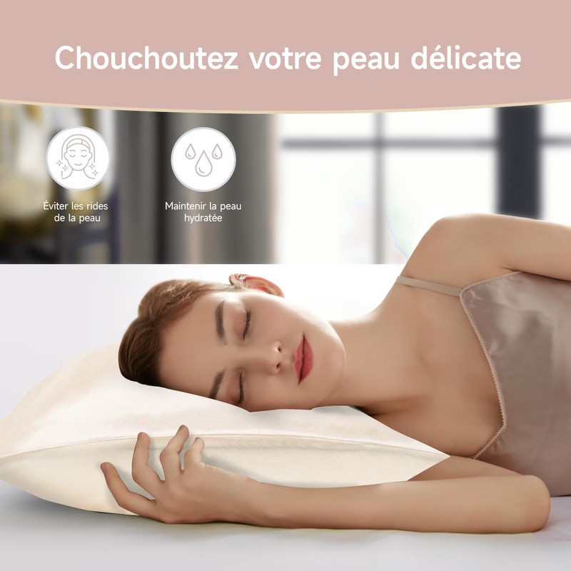 Pillow Cases 50 x 70 cm Super Soft Satin 2